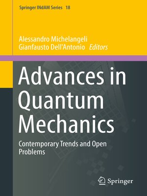 cover image of Advances in Quantum Mechanics